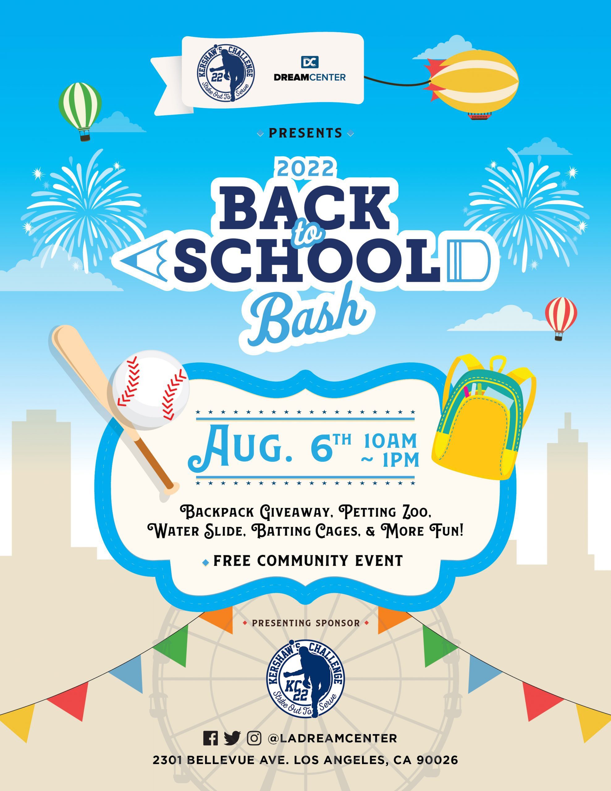 BACK 2 SCHOOL BASH! — Play Street Museum